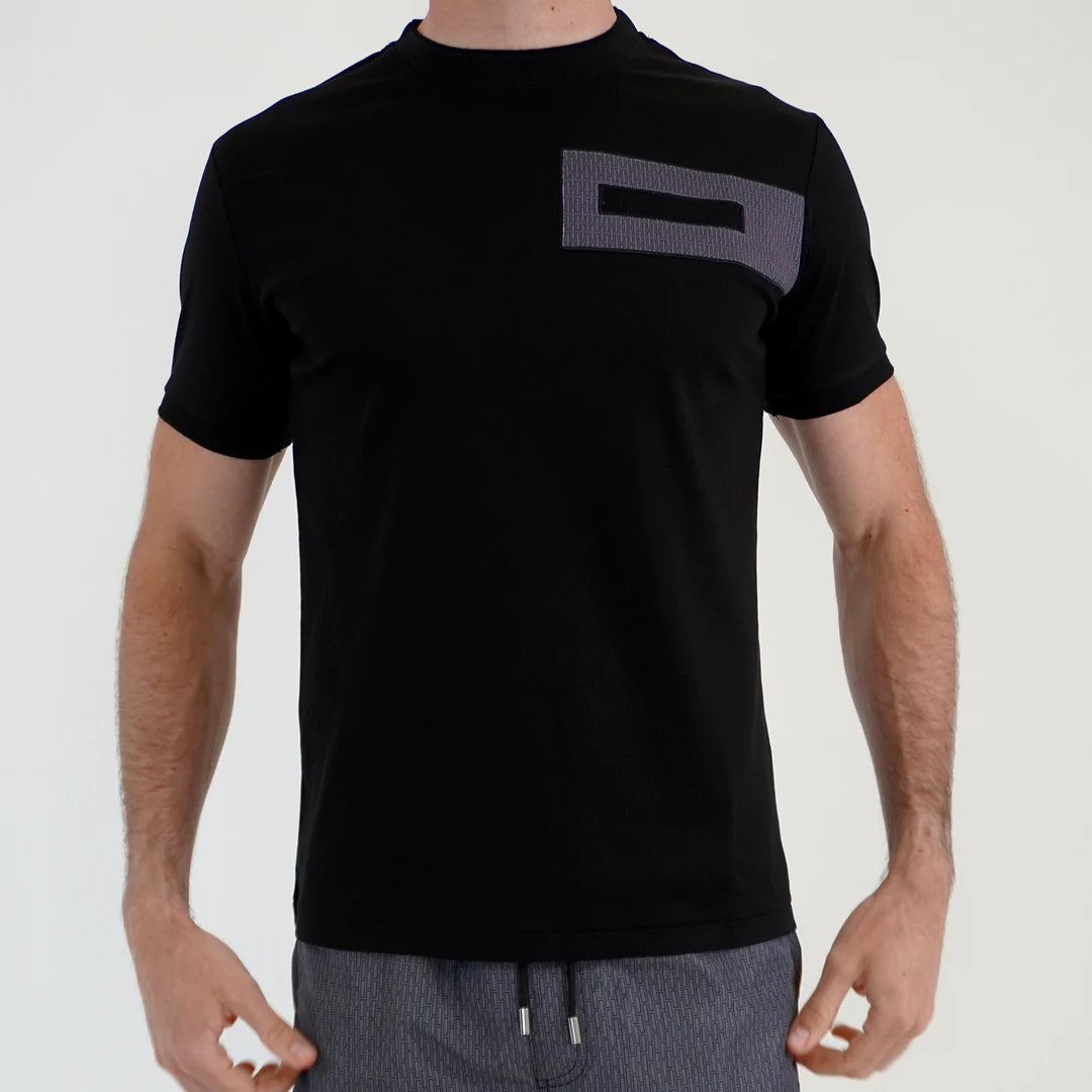 Lanka Block T-Shirt - Black
